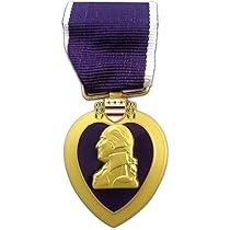 Amazon | wootall 米軍勲章 パープルハート-WW2 USA ソ連軍バッジ